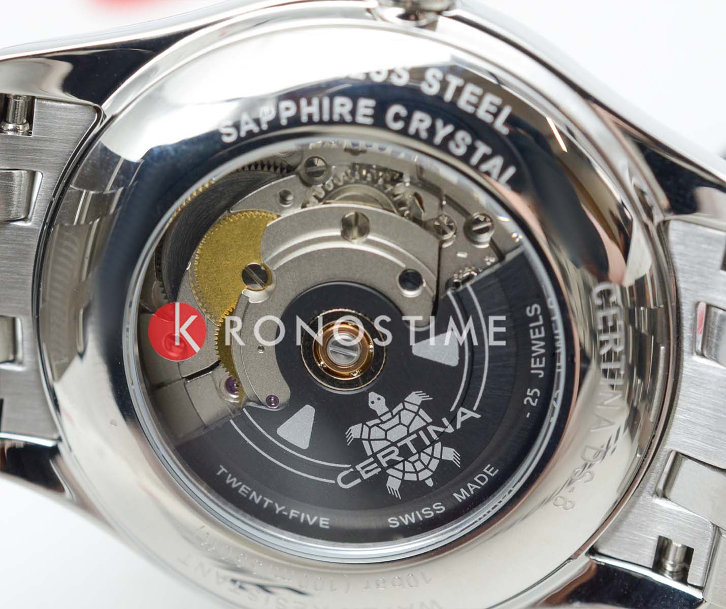 Certina Certina DS-8 C033.428.11.041.00 DS 8 - задняя крышка металл сталь корпуса, швейцария часы